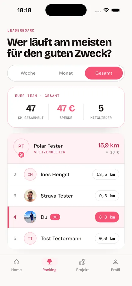 App Leaderboard Team